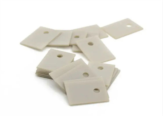 คุณภาพ  SIO2 Ceramic Heat Sink Electrical Insulation Non Electrically Conductive โรงงาน