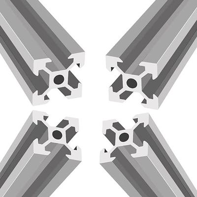 2525 T สล็อต อลูมิเนียม โปรไฟล์บิด โปรไฟล์ extruded หน่วยงานส่วนประกอบความแม่นยํา