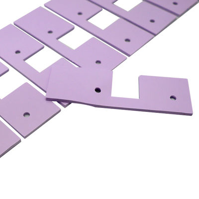 อิเล็กทรอนิกส์อุตสาหกรรม อุปกรณ์กันความร้อน ซิลิโคน Cpu Pad ความหนา 0.5mm-15mm