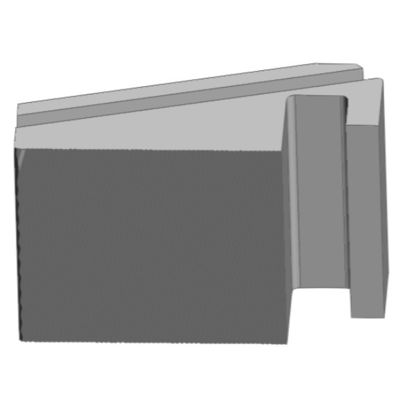 CNC Milling Steel Pinza 005 E1 ด้วยวิธีการแปรรูป CNC และ 88.0x56.0x39.0 มม