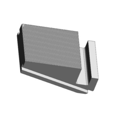 CNC Milling Steel Pinza 005 E1 ด้วยวิธีการแปรรูป CNC และ 88.0x56.0x39.0 มม