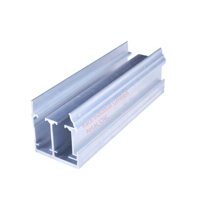 การทําเสร็จด้วยการบดทราย Extrusions Custom รวมม้วนทนทาน โปรไฟล์การบดอลูมิเนียม Components