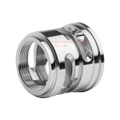 อัลลูมิเนียมล็อกโก้ที่กําหนดเอง CNC ชิ้นส่วนหมุน CNC ส่วนประกอบที่ออกแบบแม่นยําของเครื่อง CNC เหมาะสําหรับการใช้งานต่าง ๆ