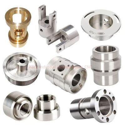 องค์ประกอบของเครื่องจักร Cnc อะไหล่หมุน cnc anodized ได้ตรวจสอบ 100% รับประกันผลงานและความทนทานในการประกอบกล